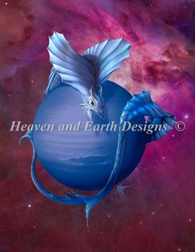 Diamond Painting Canvas - Mini Neptune Dragon